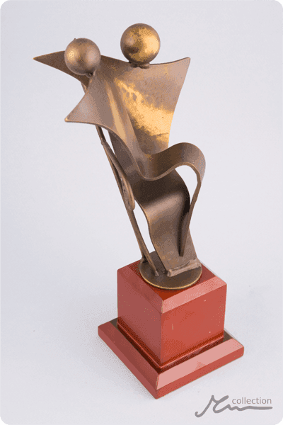 Statuette i metal -  MET056