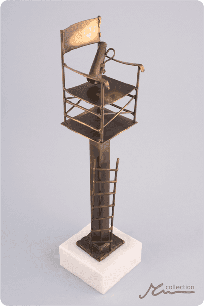 Statuette i metal -  MET057