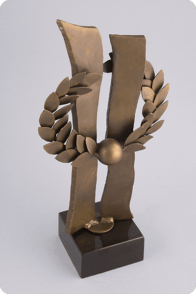 Statuette i metal -  MET066