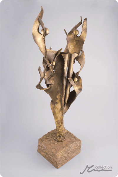 Statuette i metal -  MET074