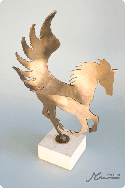 Statuette i metal -  MET078