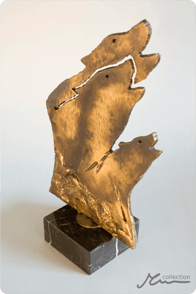 Statuette i metal -  MET079
