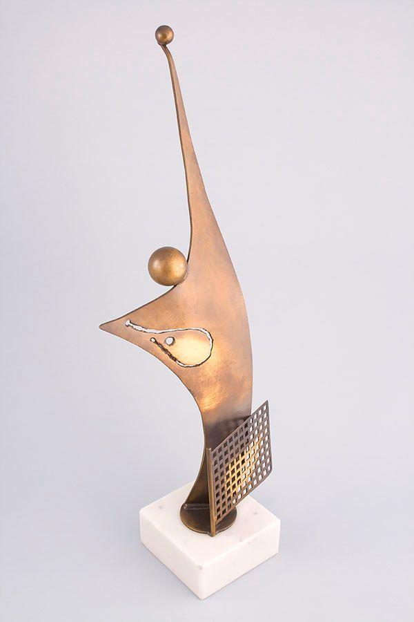 Statuette i metal -  MET007