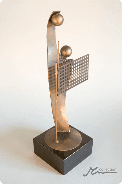 Statuette i metal -  MET082