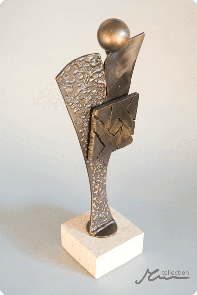 Statuette i metal -  MET084
