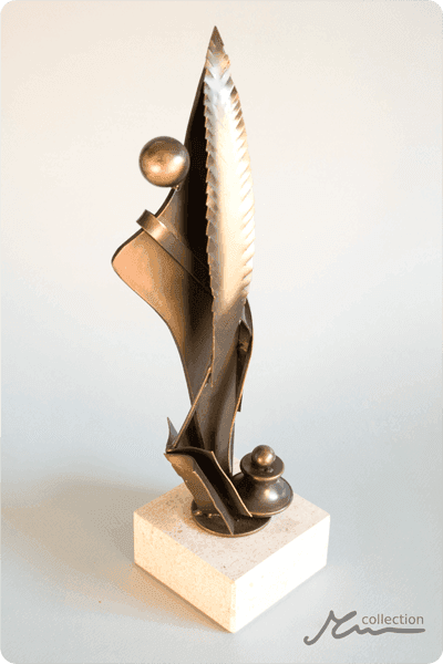 Statuette i metal -  MET088