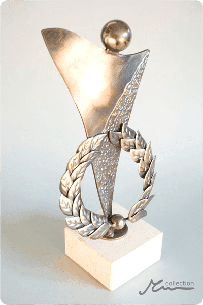 Statuette i metal -  MET091