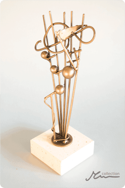 Statuette i metal -  MET092