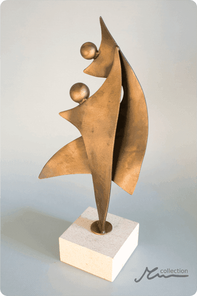 Statuette i metal -  MET094