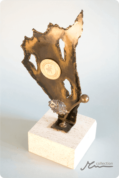 Statuette i metal -  MET095