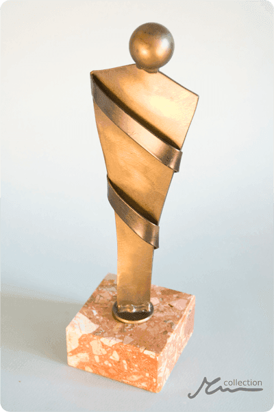 Statuette i metal -  MET096