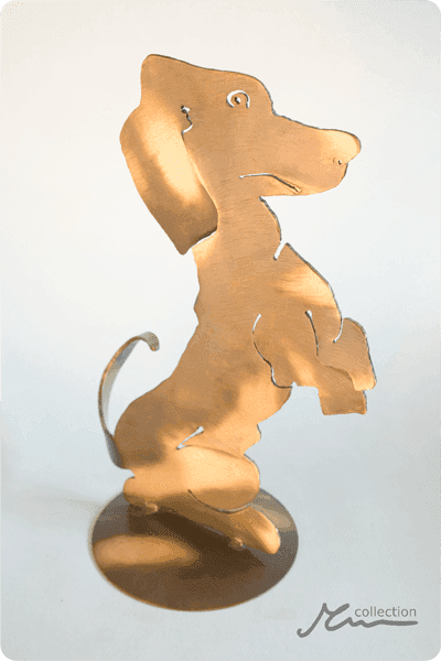 Statuette i metal -  MET097