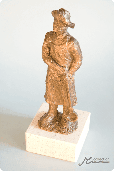 Statuette i metal -  MET098