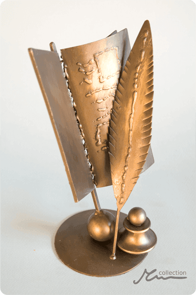 Statuette i metal -  MET099